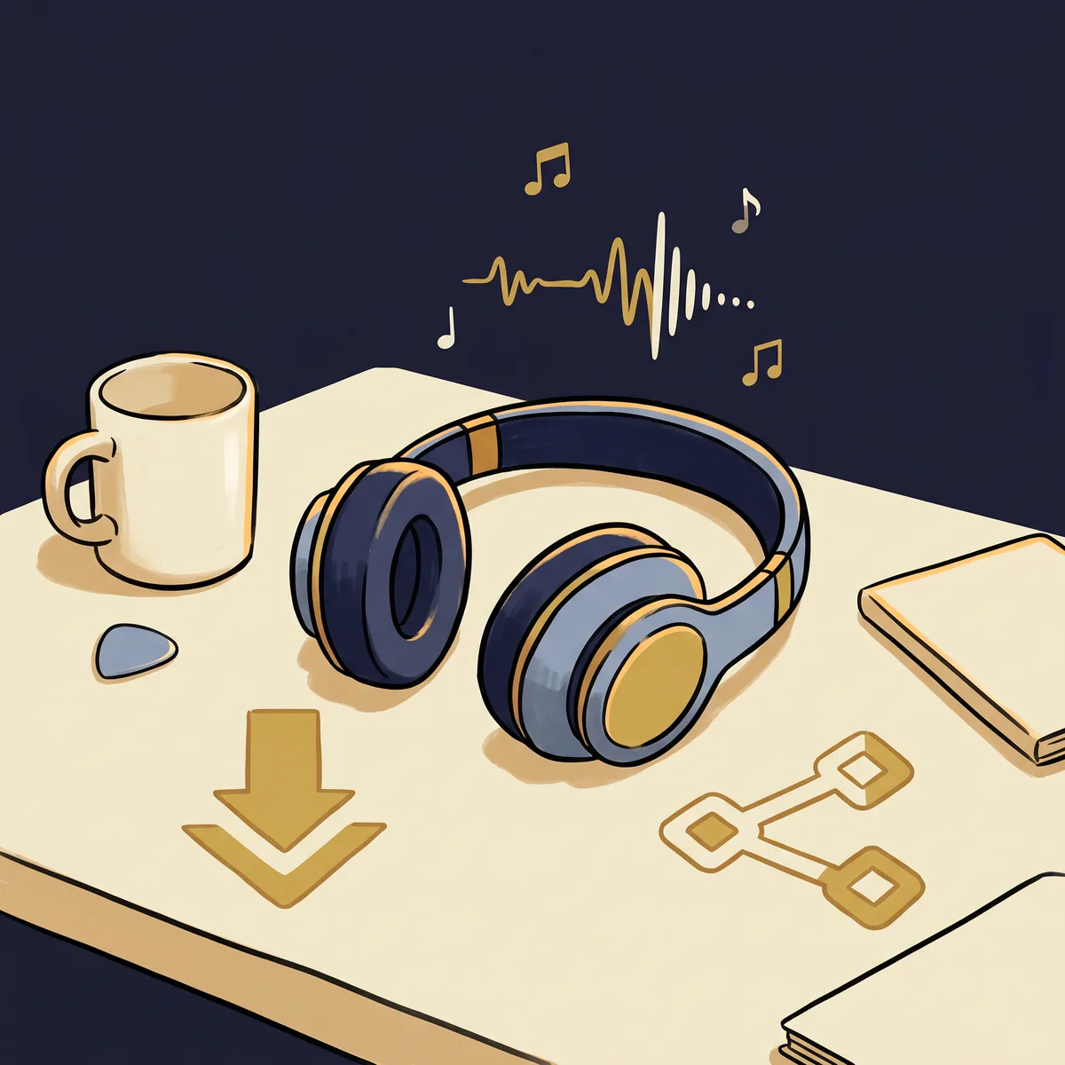 Listen back, refine, and export