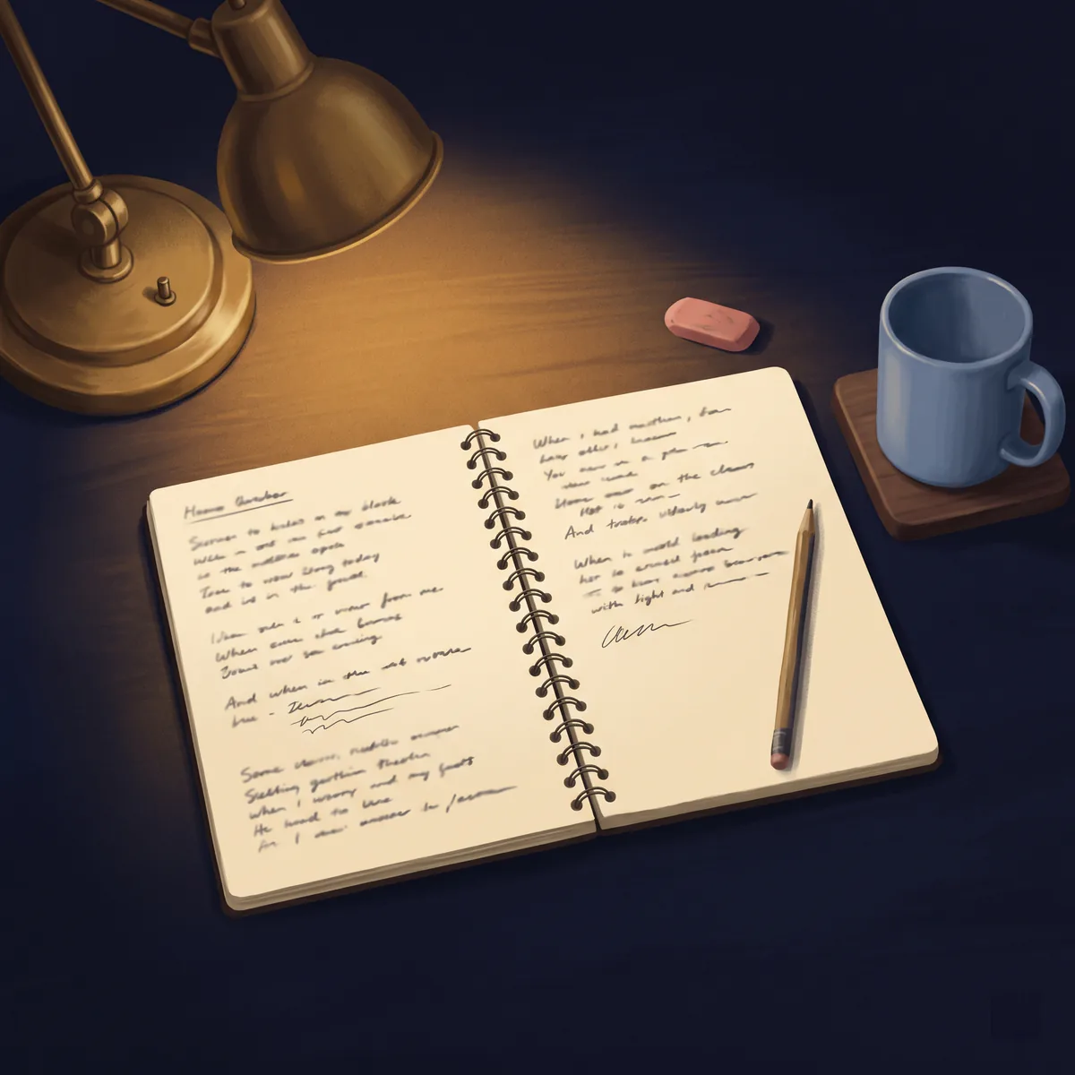 AI Lyrics Generator — Develop verses, hooks, and choruses first, then move your strongest lines into the song generator.